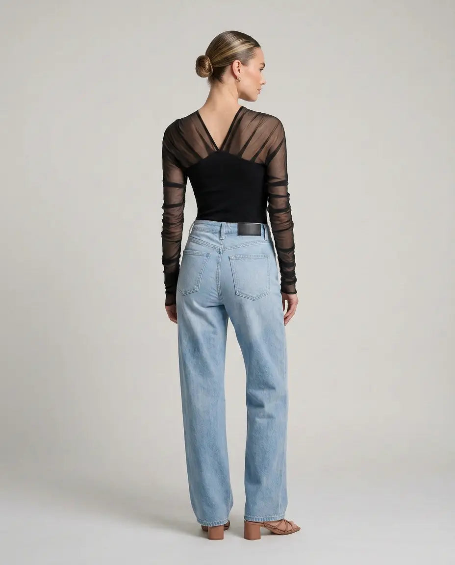 Lita Top Negro