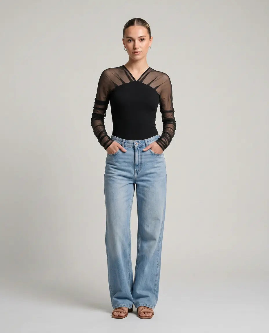 Lita Top Negro