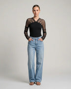 Lita Top Negro