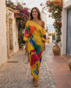 Vestido Asimétrico Niza | Básicos Atelier