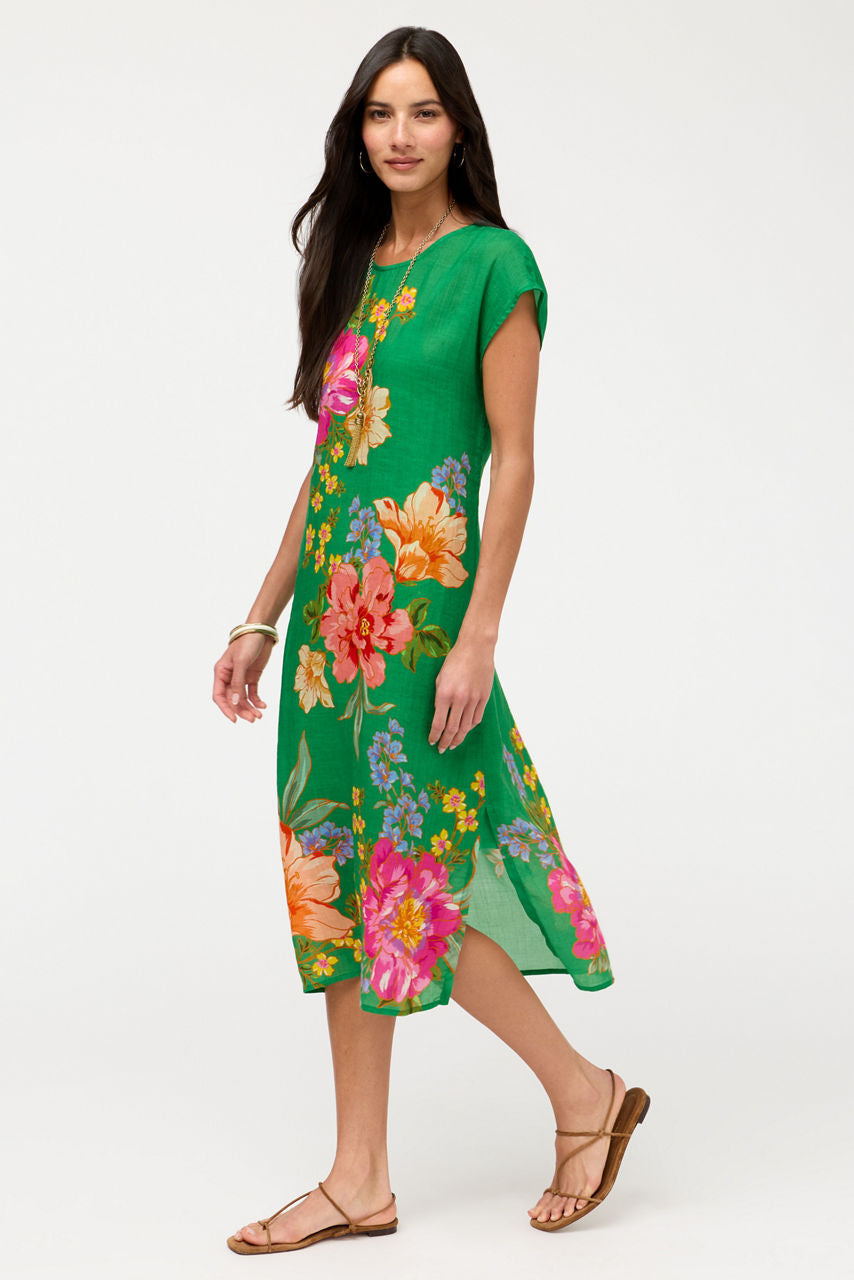 SIDE SLIT SHIFT DRESS